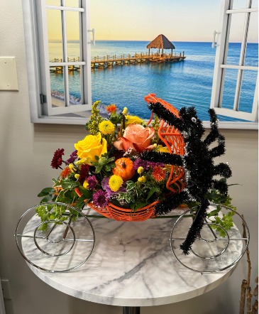 Flowers Ghost Car  in Sugar Land, TX | BOUQUET FLORIST