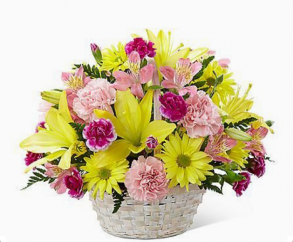 Flowers In Bloom Basket      FHF-21 