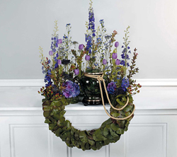 FLOWERS MEMORIES WREATH URN