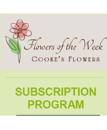 Flowers of the Week Program in Croton On Hudson, NY | Cooke's Little Shoppe Of Flowers