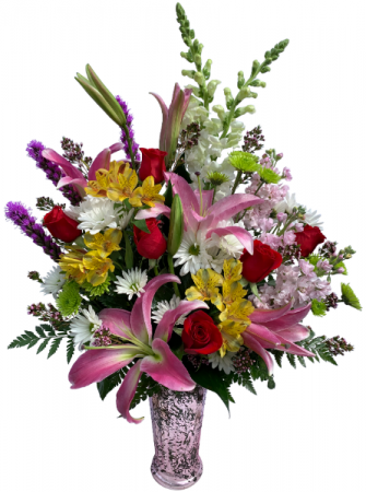 Flowers on Parade Mother's Day Vase Arrangement