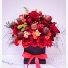 FLOWERS, STRAWBERRIES AND LOVE Fresh strawberries with chocolate and the perfect combination with roses and red carnations, the color of the box may vary depending on availability.