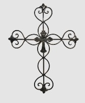 Fluer de Lis Cross Sympathy Cross