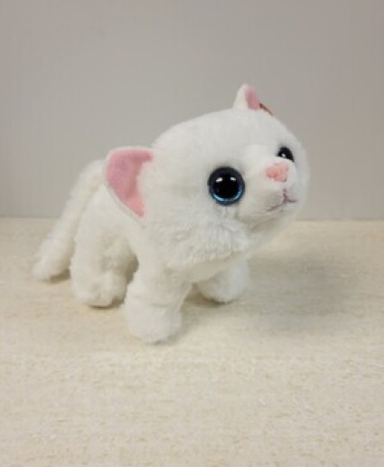 Fluffles Precious Kitty (White) NFS-904