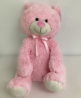 Fluffy Pink Teddy Bear 