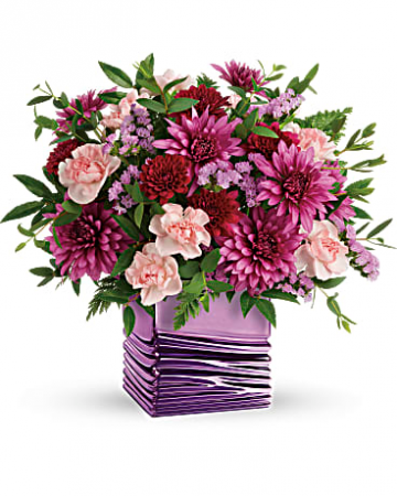 Fluid Lavender Bouquet Vased Arrangements