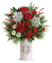 Flurry of Elegance Fresh Floral Arrangement