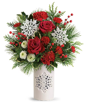 Flurry of Elegance Fresh Floral Arrangement