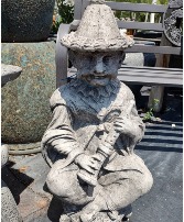 FLUTE PLAYER STATUE LIMITED SUPPLY