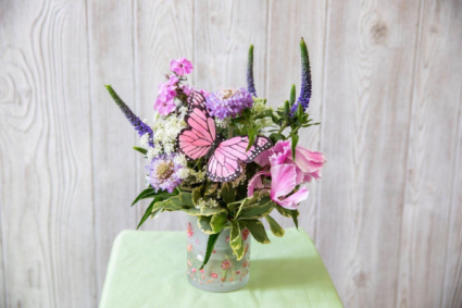 Flutterby Vase Arrangement