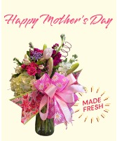 FLUTTERING FUCHSIA Vase Arrangement 
