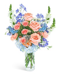 Fluttering Sonnet of Love Flower Arrangement