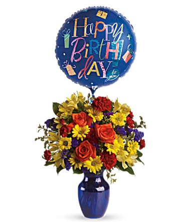 Fly Away Birthday Arrangement in Winnipeg, MB | CHARLESWOOD FLORISTS