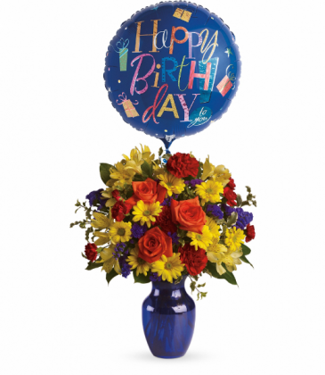 Fly Away Birthday Bouquet Teleflora in Mount Pearl, NL | MOUNT PEARL FLORIST