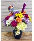 Happy Birthday Bouquet Vase