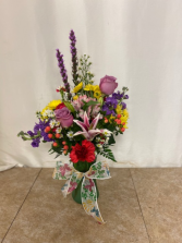 Fly Away Vase Arrangment