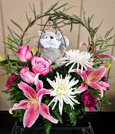 Fly Me to the Moon Tray Arrangement
