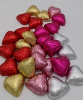 Foiled Chocolate Hearts Candy Gift
