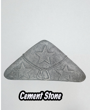 Folded Flag Concrete