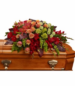 Fond Farewell Casket Spray H2713A