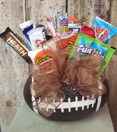 Football Candy Bouquet Candy Gifts