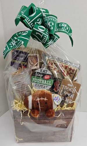 Football Fun Gift Basket