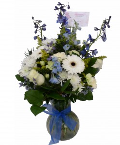 For a special little boy’s Mommy New Baby Flowers