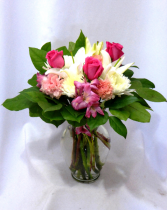 FOR BABY GIRL FLOWER ARRANGEMENT