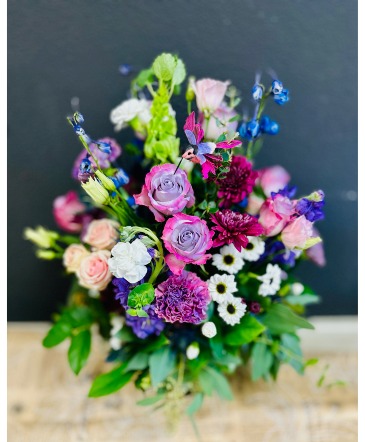 For My Sweet Hummingbird Blue and Purple Wildflower in Colorado Springs, CO | Enchanted Florist II
