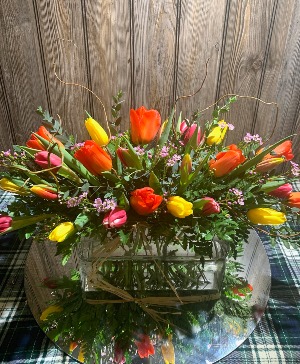 For the Love of Tulips Arrangment