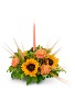 Foraging Fall Centerpiece Flower Arrangement