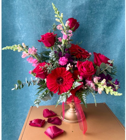 FOREVER AND ALWAYS VALENTINES DAY ARRANGEMENT