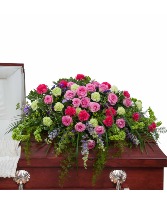 Forever Cherished Casket Spray Casket Spray