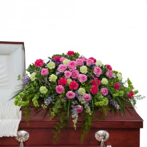 Forever Cherished Casket Spray Spray