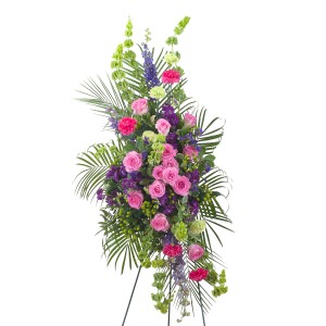 Forever Cherished Easel Spray - As Shown (Deluxe) Spray