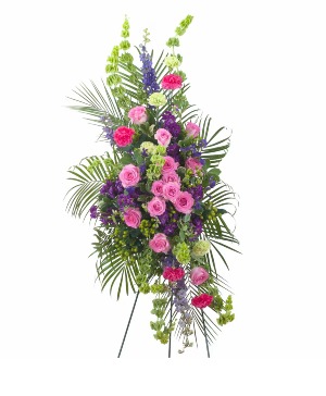 Forever cherished Easel Standing Spray