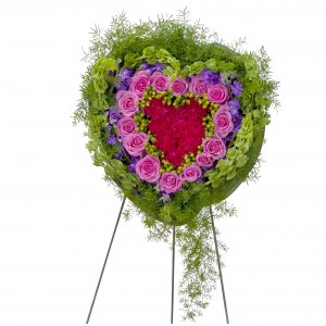 Forever Cherished Heart Wreath
