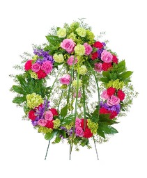 Forever Cherished Wreath Arrangement