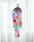 Colored Seashell Wind Chime 