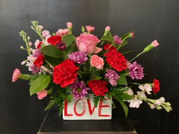 Forever in Love Flower arrangement in Milton, FL | PURPLE TULIP FLORIST INC.