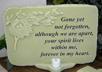 FOREVER IN MY HEART STONE SYMPATHY STONE