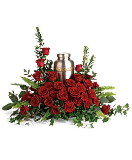 Forever In Our Hearts Cremation Tribute sympathy arrangements