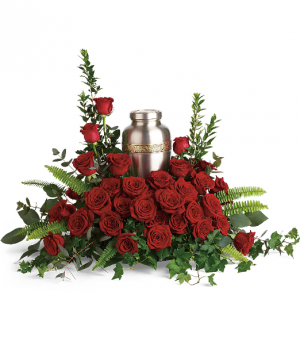 Forever In Our Hearts Cremation Tribute T280-1A  Urn Arrangement