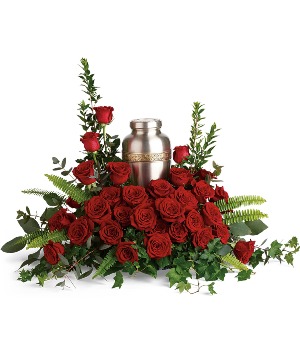 Forever In Our Hearts Cremation Tribute Teleflora T280-1A