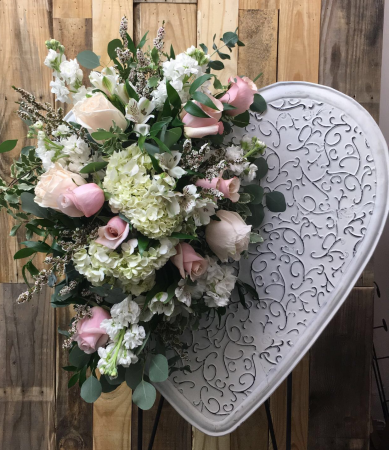 Forever in our Hearts Funeral Arrangement