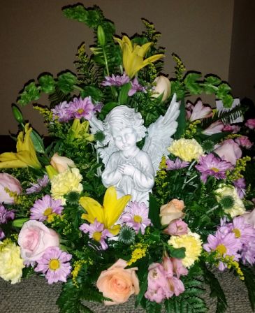 Forever In Our Hearts Funeral Flowers
