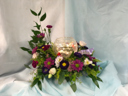 Forever in our hearts Keepsake bowl with cardinals