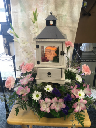 Forever in our hearts Keepsake lantern 