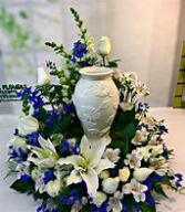Forever In Our Hearts Urn Arrangement