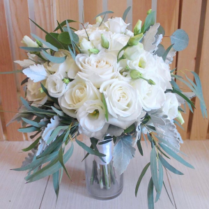 Forever in Whites Hand Tied Bouquet 